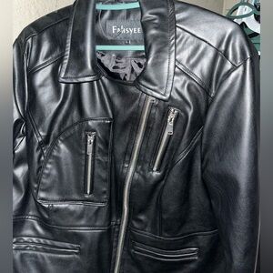 Women’s Black Leather Jacket